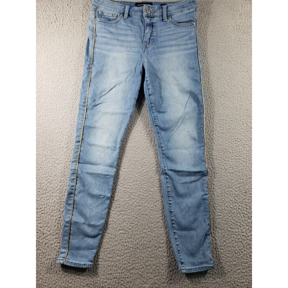 Lucky Brand Jeans Women's 6 Blue Denim Ava Super Skinny Casual Stretch 28x27